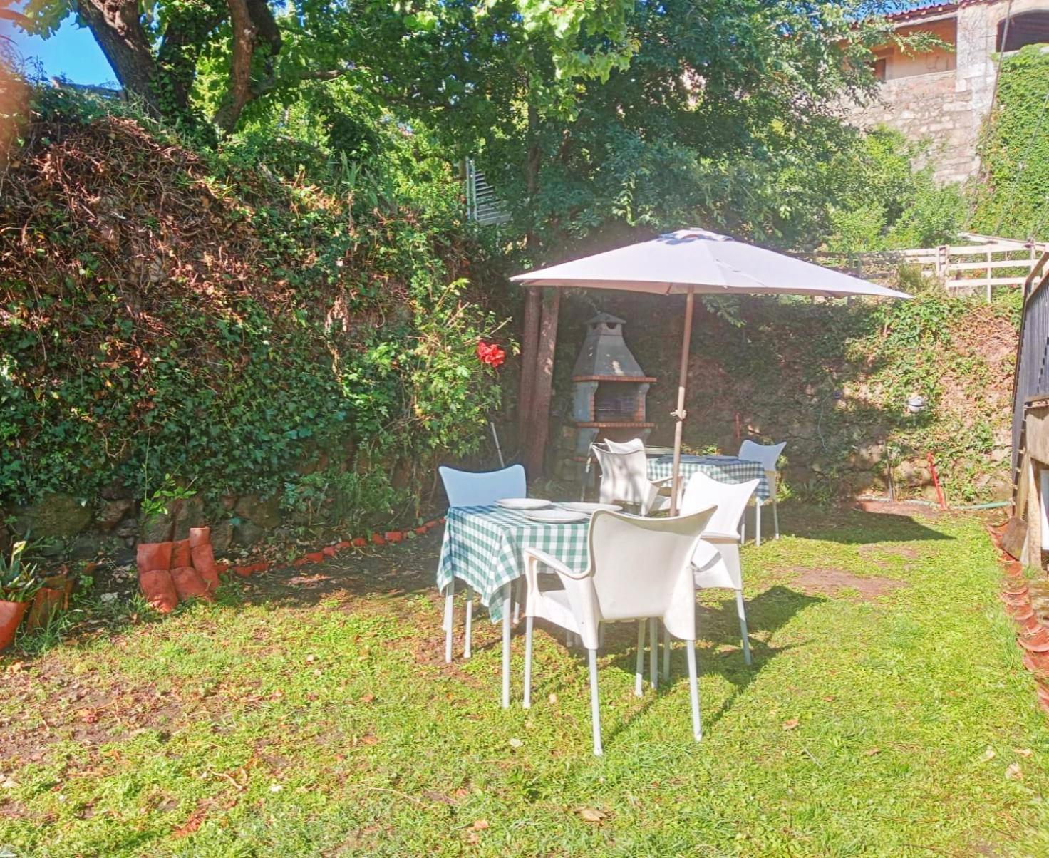 Apartamentos & Casa Rural Boada Con Jardin Interior Y Barbacoa Villamiel Exterior foto